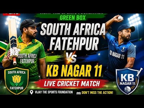 South Africa Fatehpur vs KB Nagar XI — watch on YouTube
